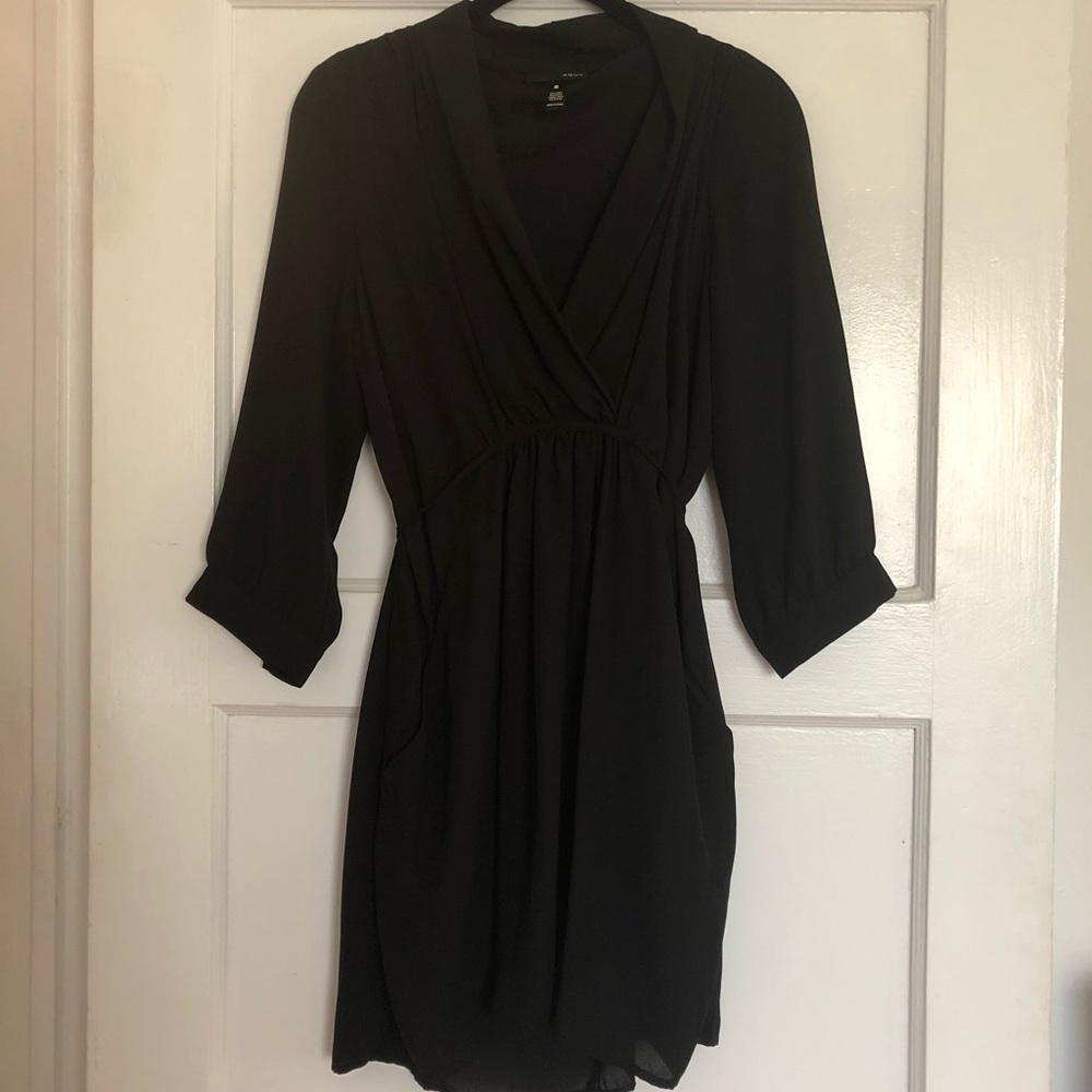 AQUA Black Dress